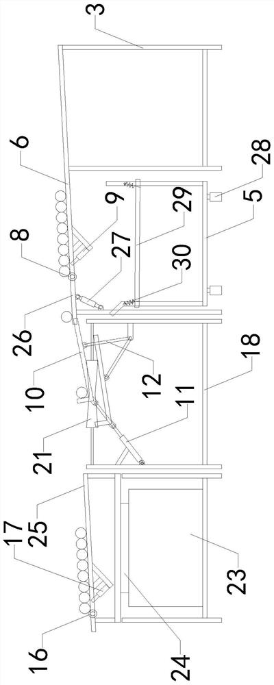 Single-station automatic logistics system device for threading and groove pressing of pipeline and control method of single-station automatic logistics system device