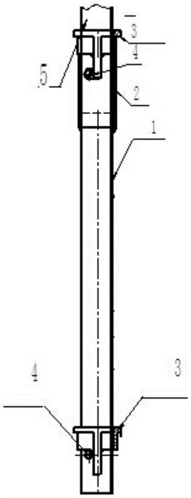 Mounting method and fast connection locking mechanism for vertical rods of steel pipe scaffolds