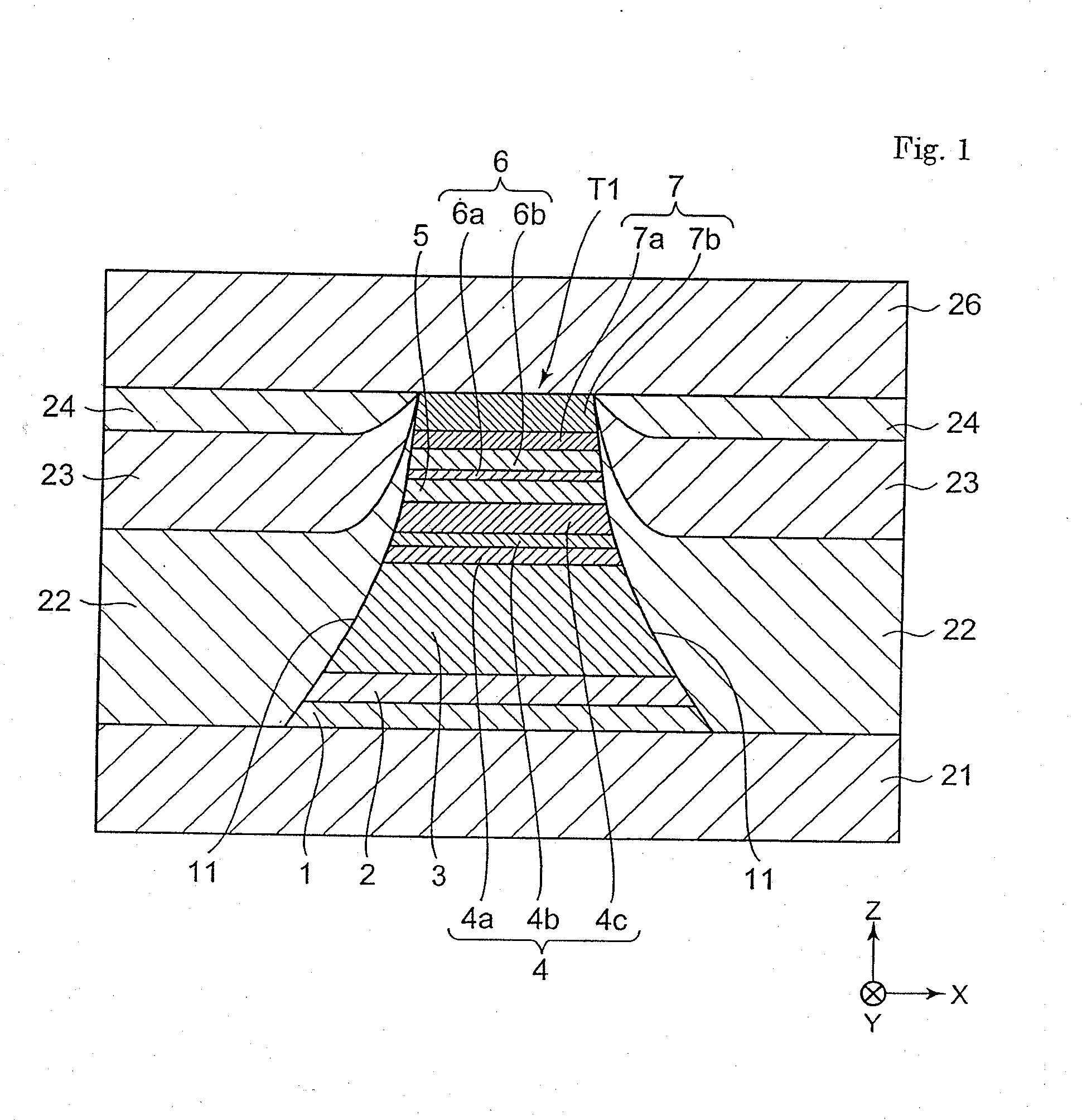 Tunneling magnetic sensing element and method for manufacturing the same
