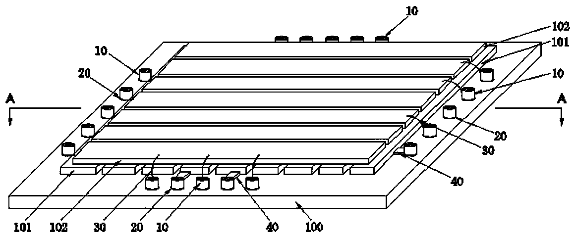 Multi-layer chip structure and connecting method