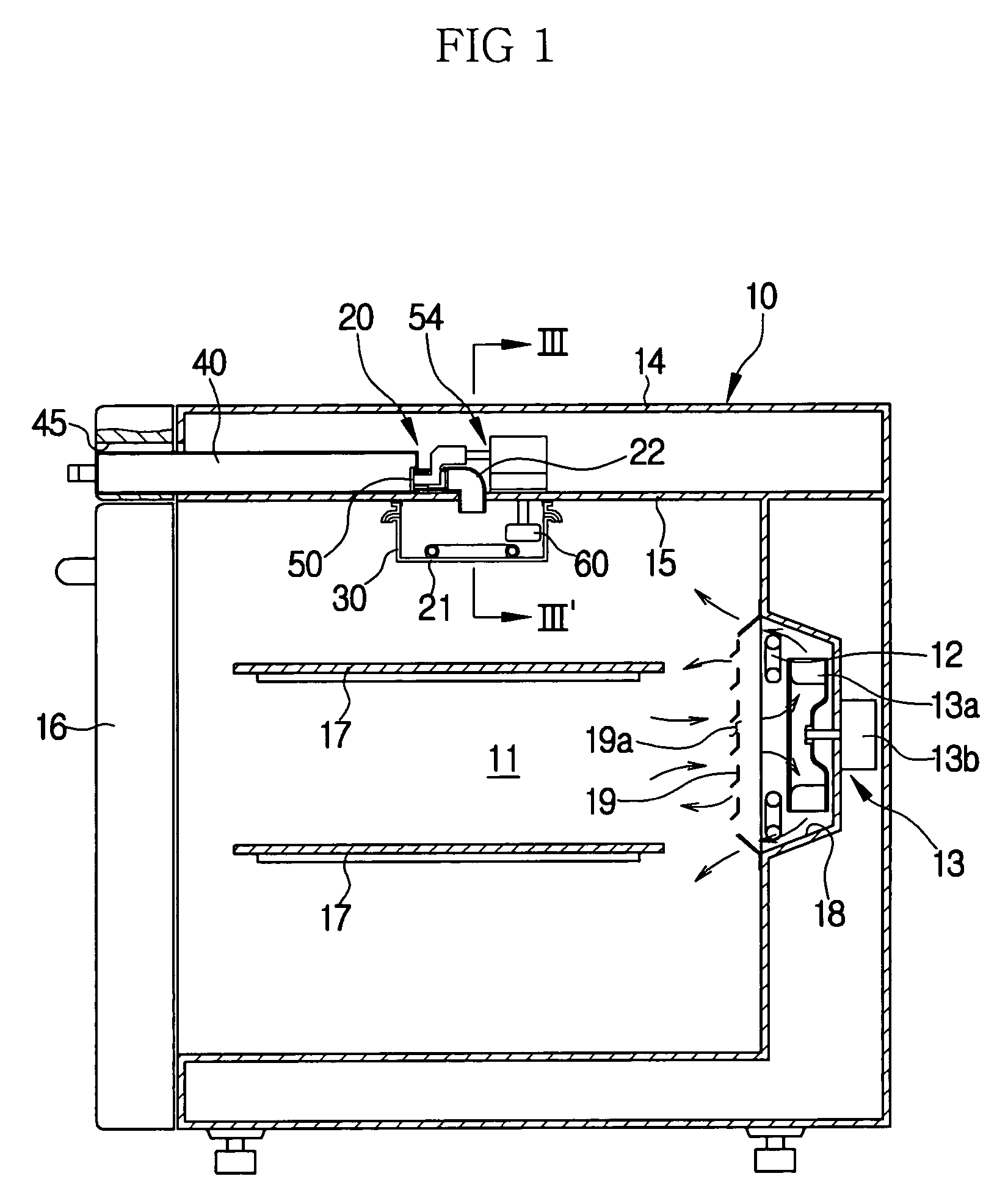Heating cooker having a steam generating unit