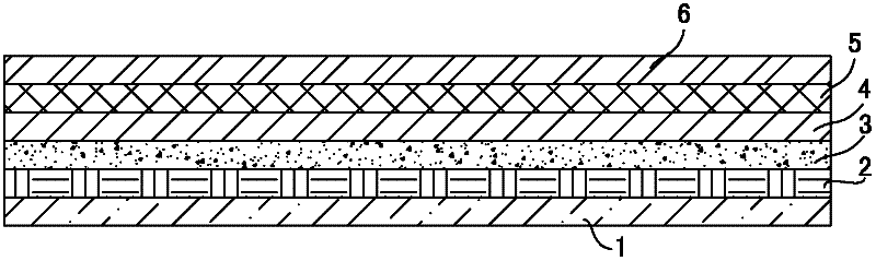 Preparation method of novel cloudy-surface release paper