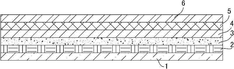 Preparation method of novel cloudy-surface release paper