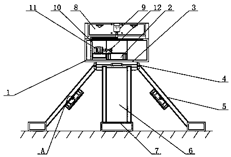 Automatic conveying and distributing system