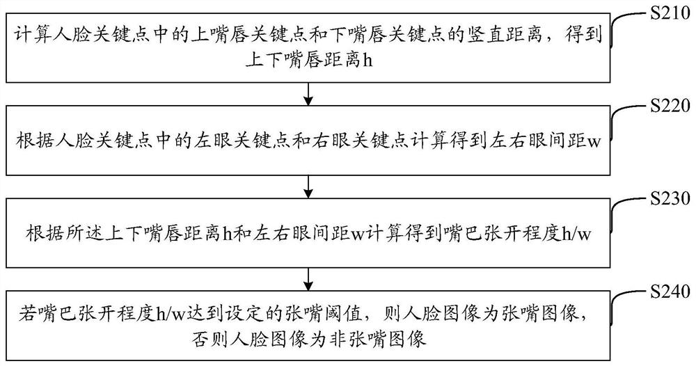 Mouth occlusion judgment method and device, computer readable storage medium and equipment