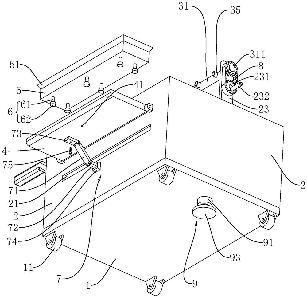 Detection device for constructional engineering supervision