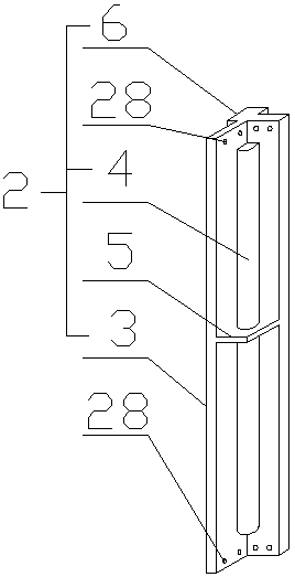 Split structure for dry magnetically controlled reactor shell