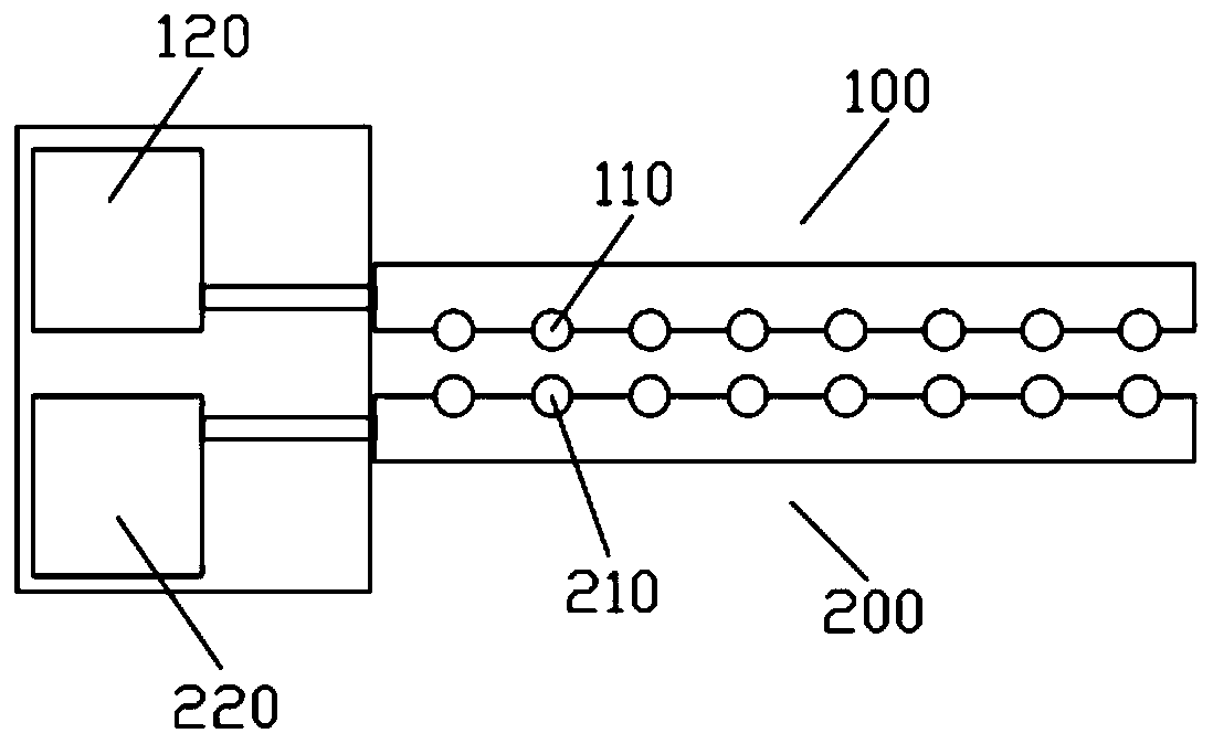 Ironing auxiliary device and stitch adjusting mechanism