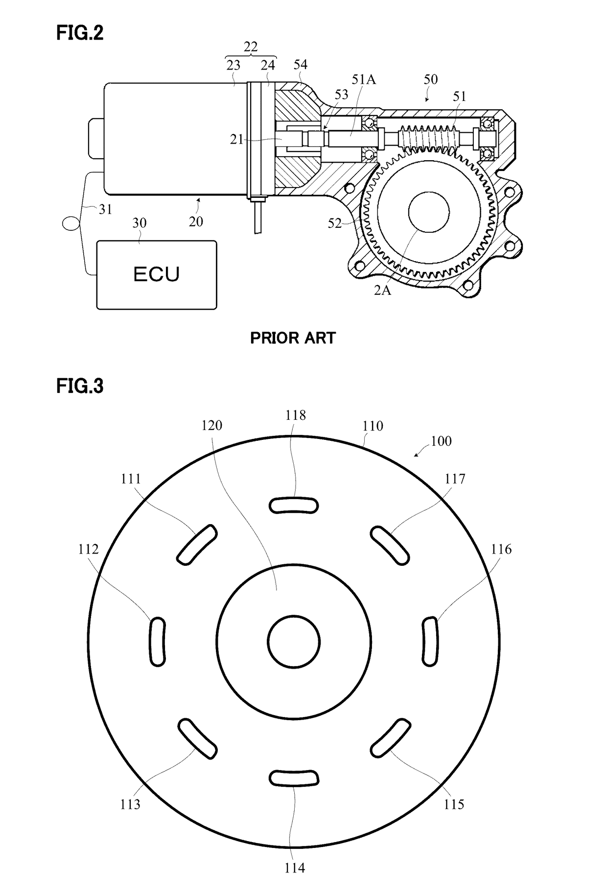 Motor, and electric power steering apparatus and vehicle equipped with the same
