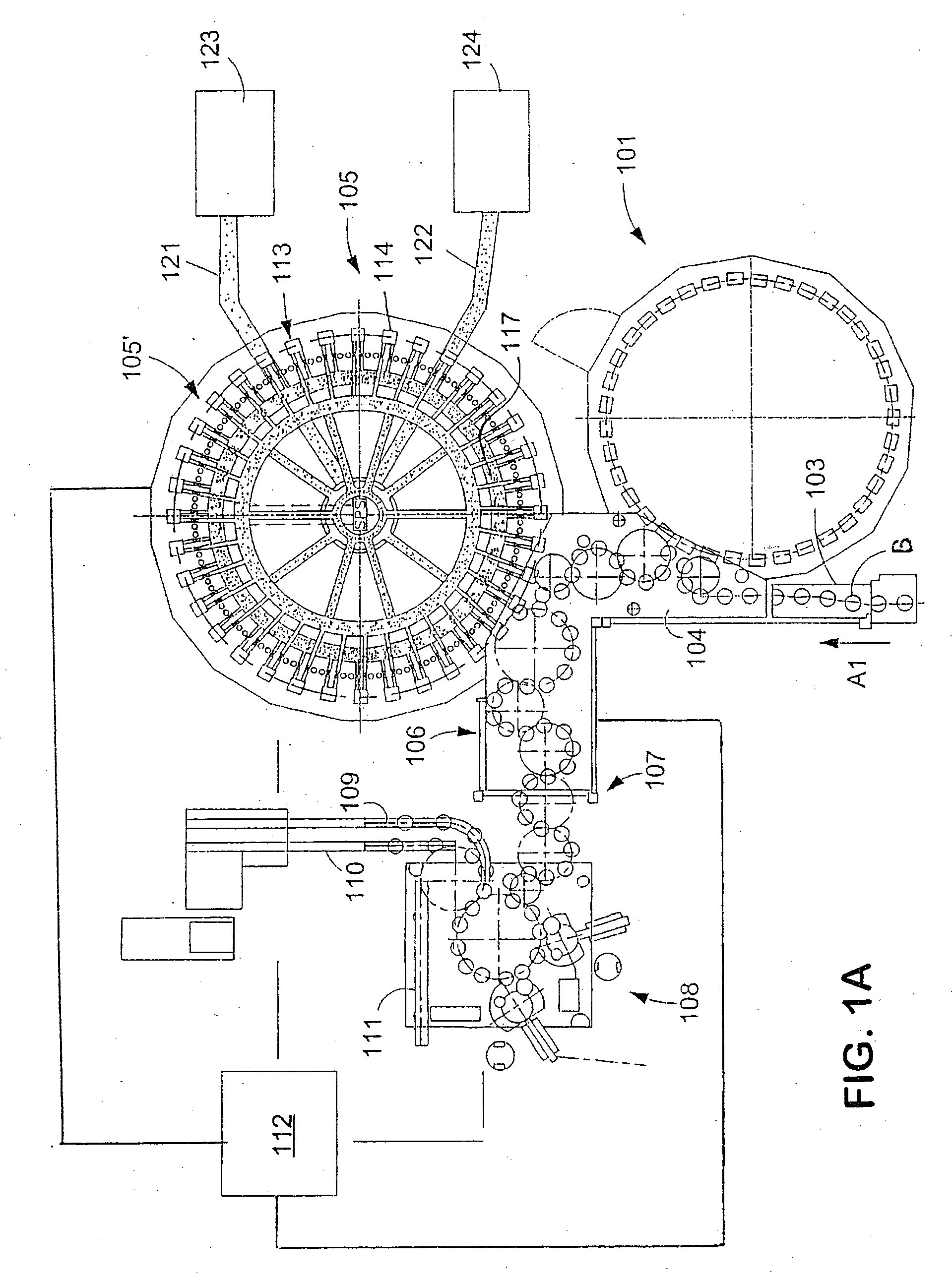 Beverage bottling plant for filling bottles with a liquid beverage filling material having a filling device and a filling machine having such a filling device