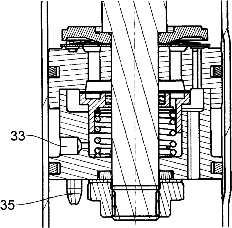 Vibration damper with stroke-dependent damping force