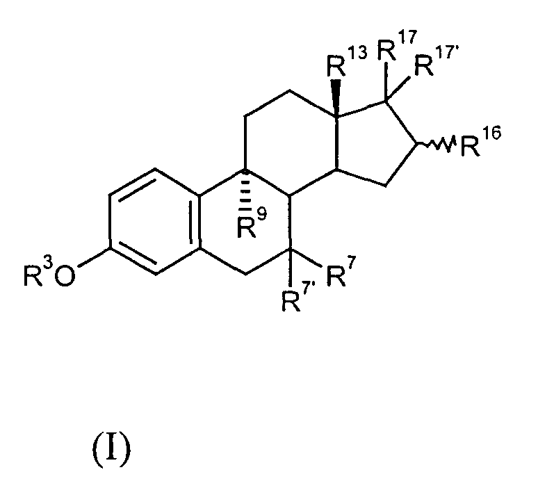 9-alpha-substituted estratrienes as selectively active estrogens