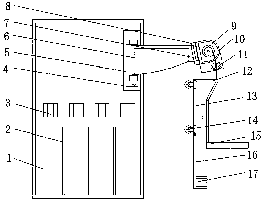 Suspension cable type fire escape device for building