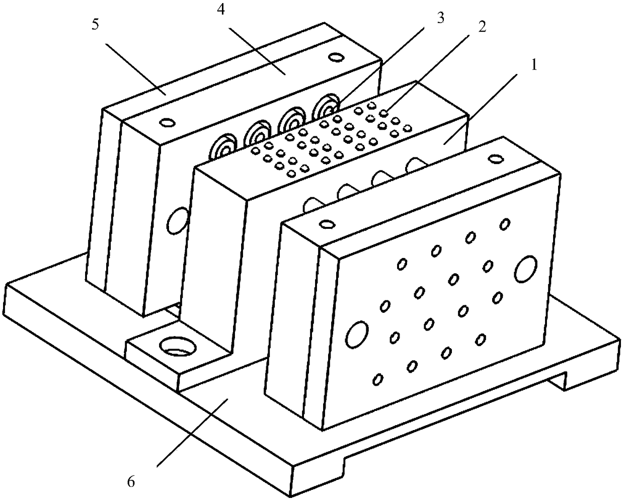 Low-energy-consumption electromagnetic-driven Braille point display device