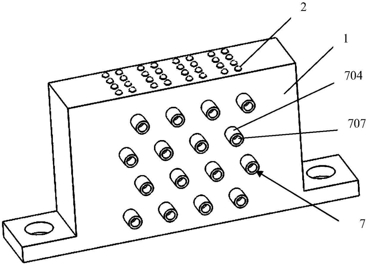 Low-energy-consumption electromagnetic-driven Braille point display device