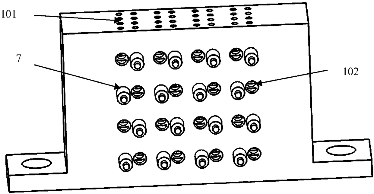 Low-energy-consumption electromagnetic-driven Braille point display device