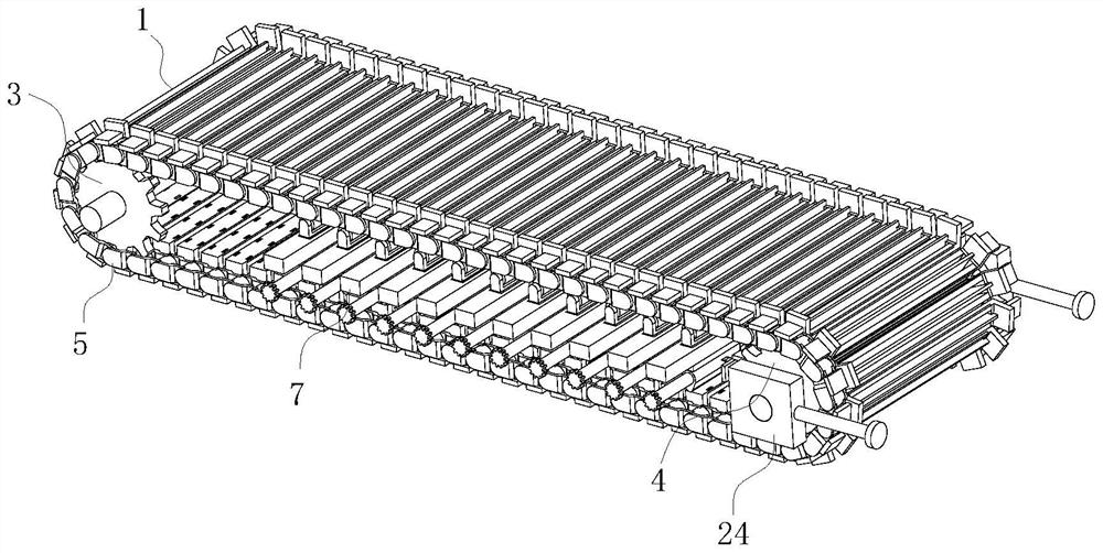 Efficient heavy plate type feeder driven by double motors