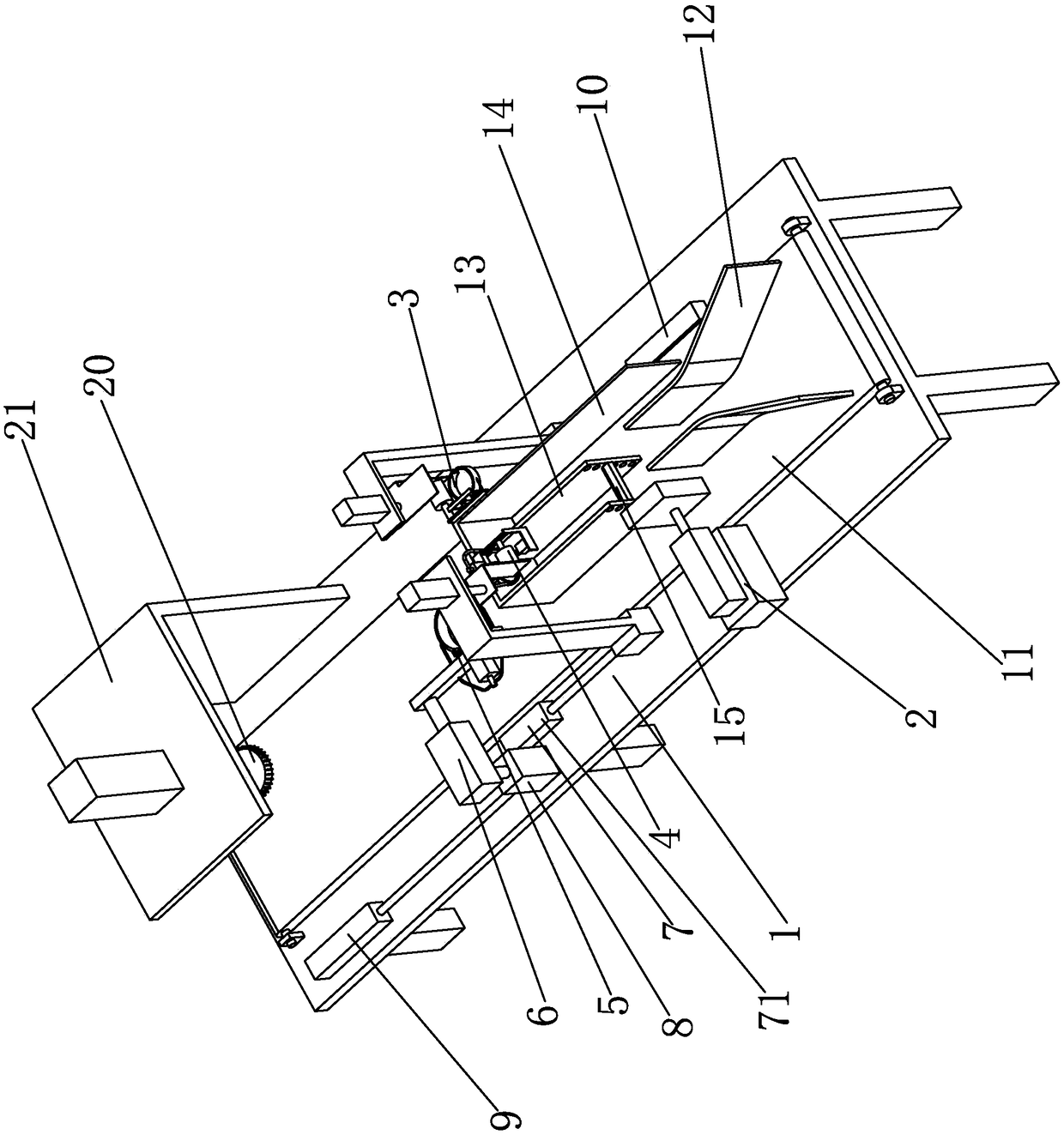 Full-automatic cup cleaning device