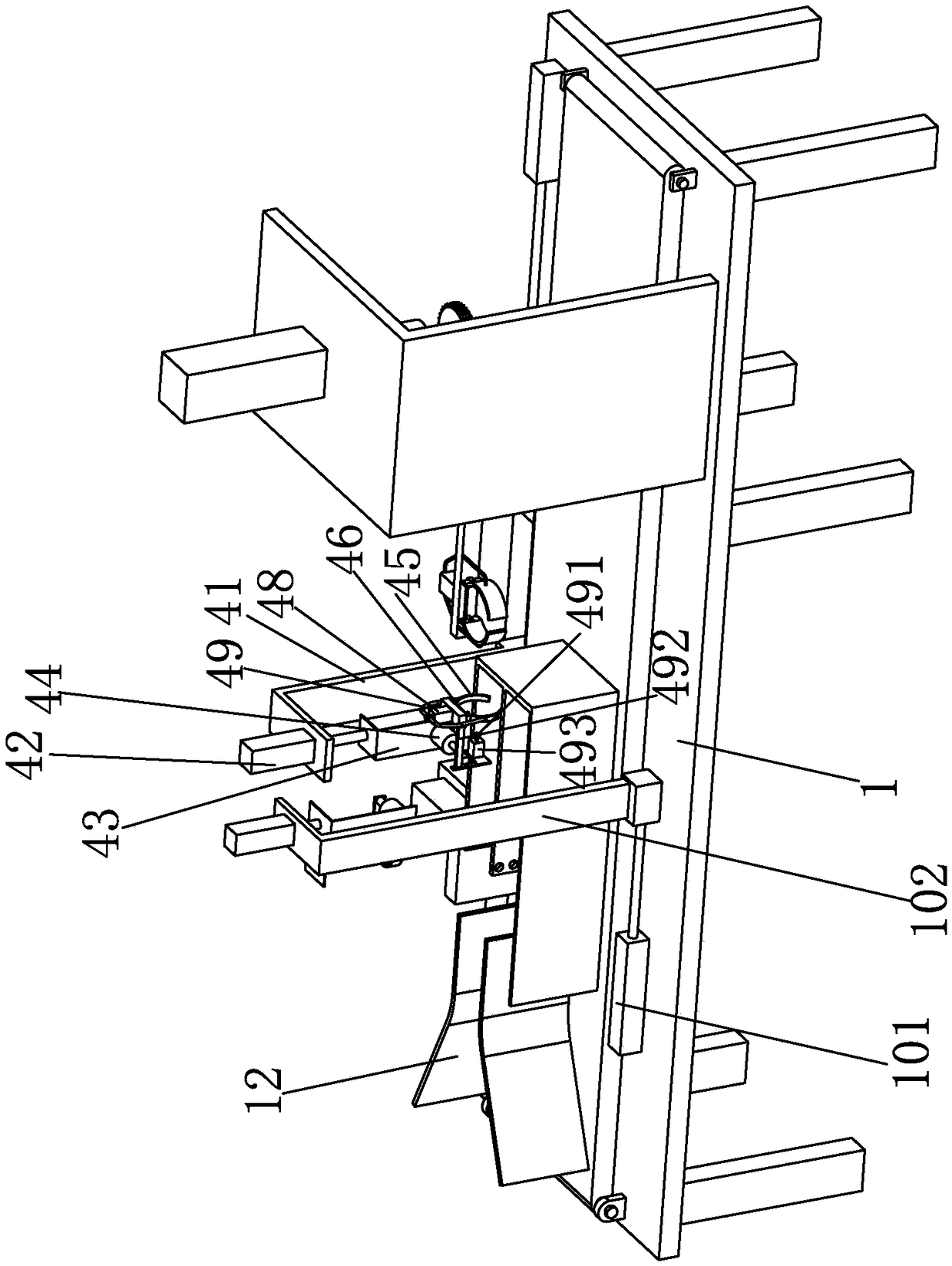 Full-automatic cup cleaning device