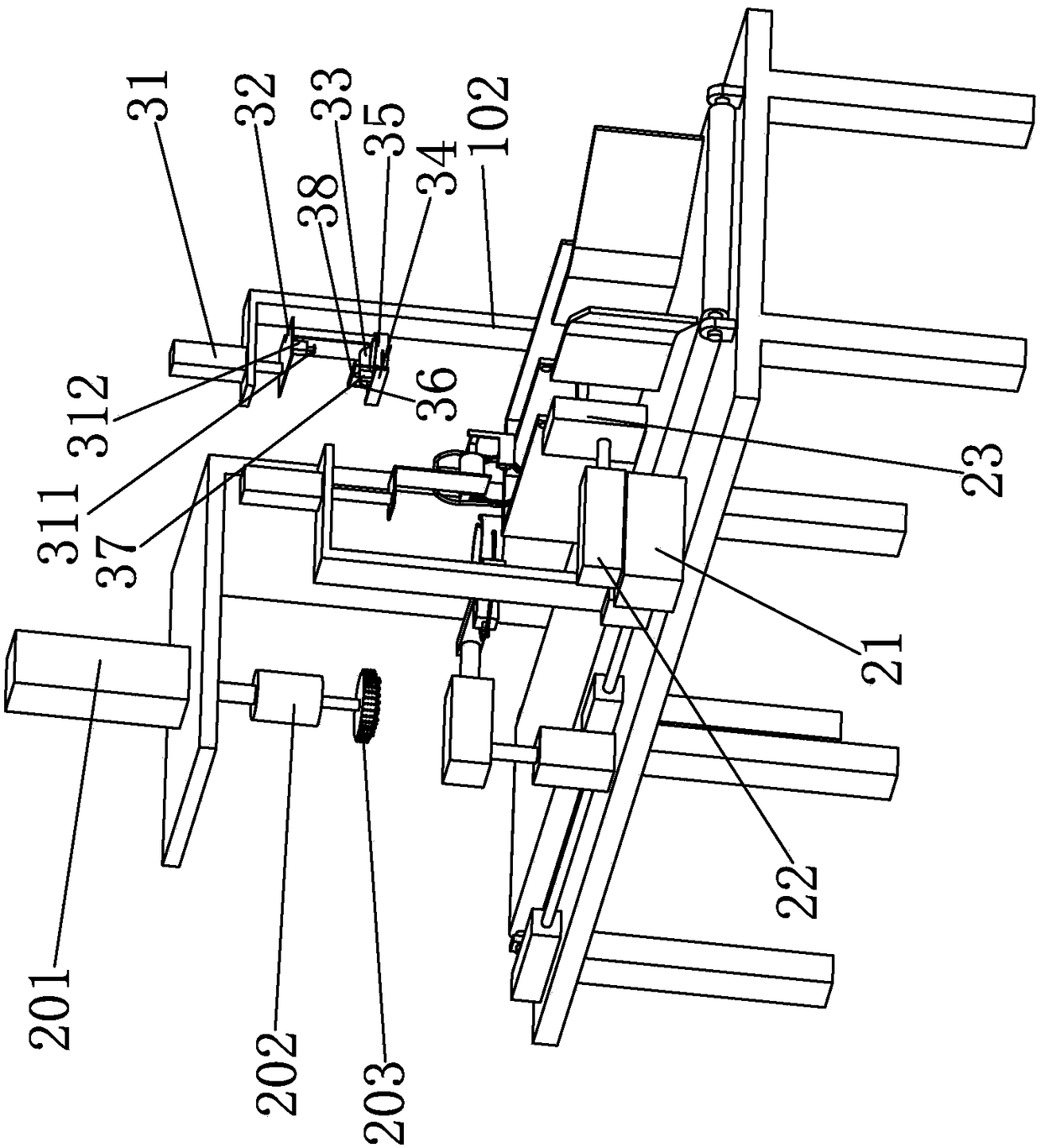 Full-automatic cup cleaning device