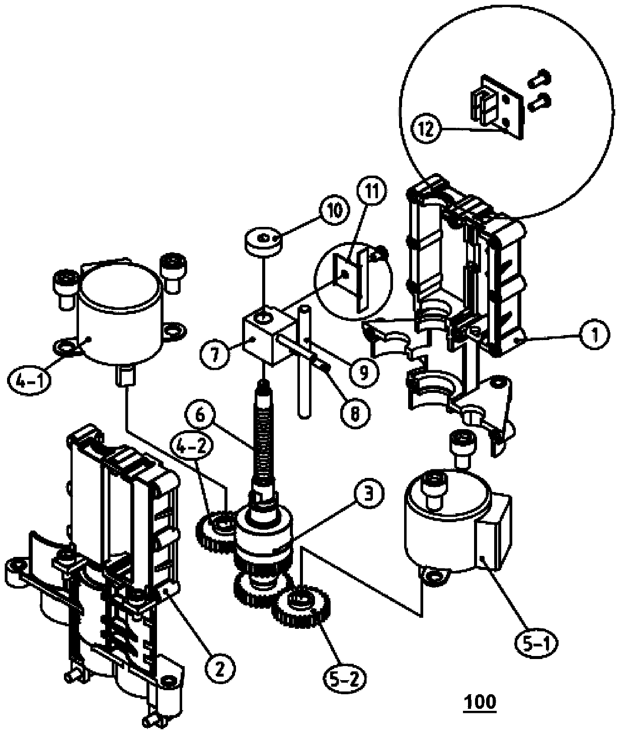 Adjusting mechanism and laser collimator with same