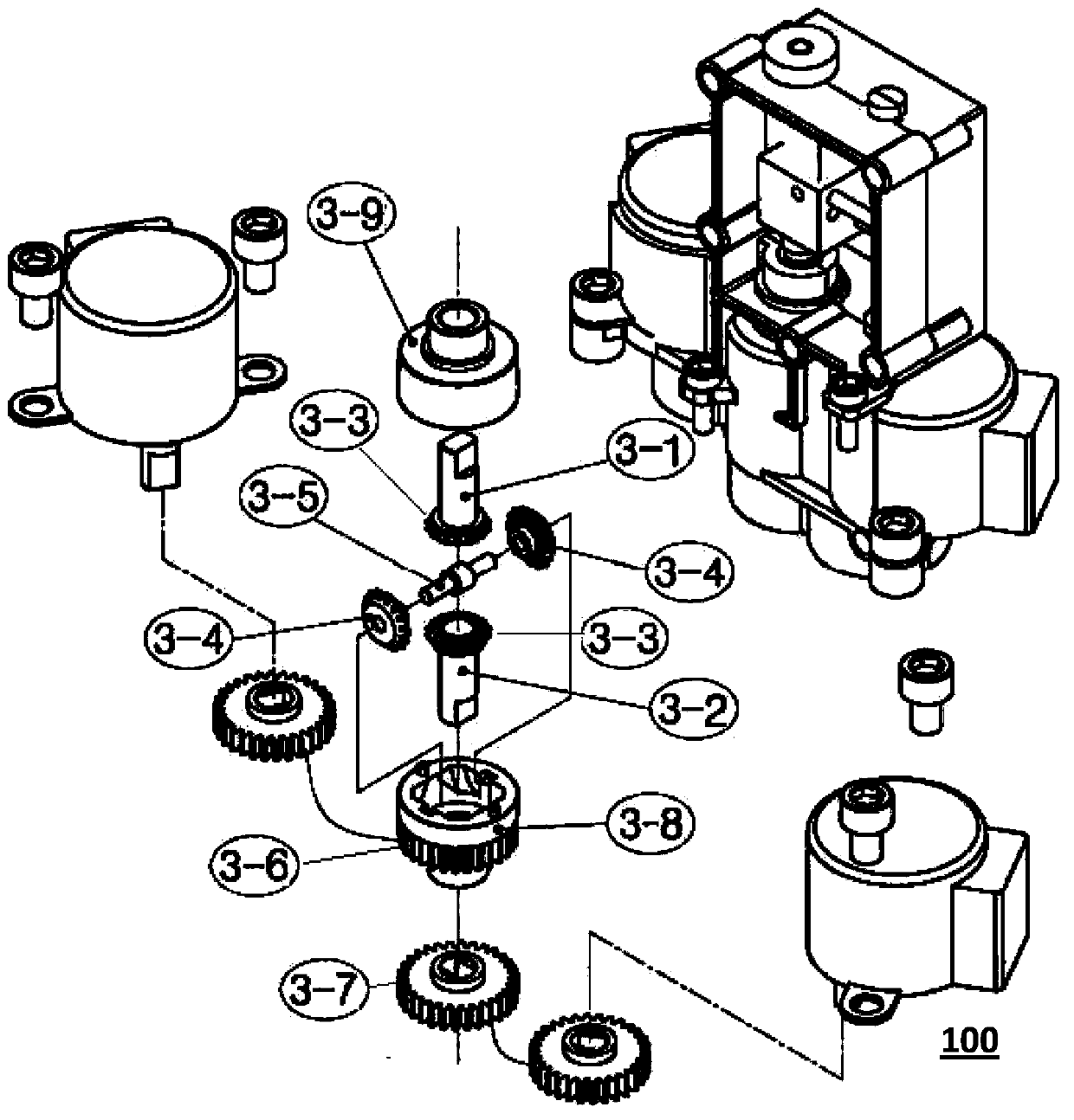 Adjusting mechanism and laser collimator with same