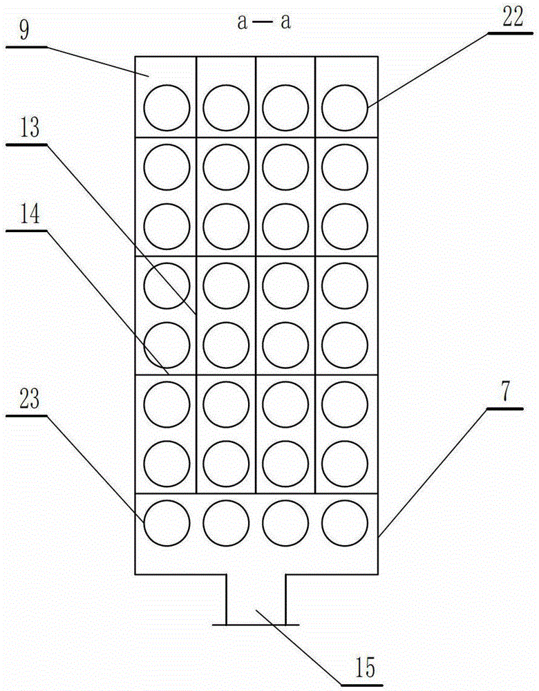 Tubular channel-type heat exchange method for sewage or surface water