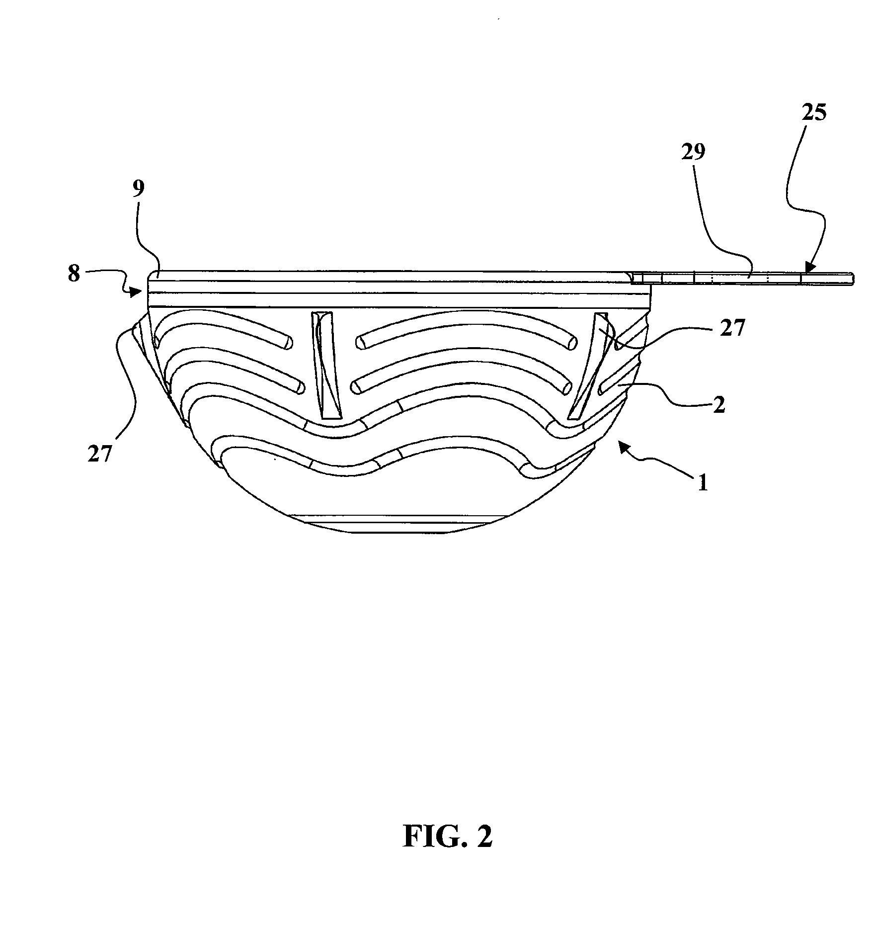 Cotyle comprising a sterile interface