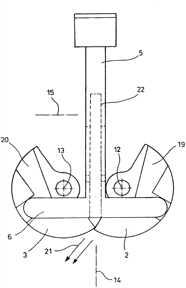Device for controlling a fluid flow