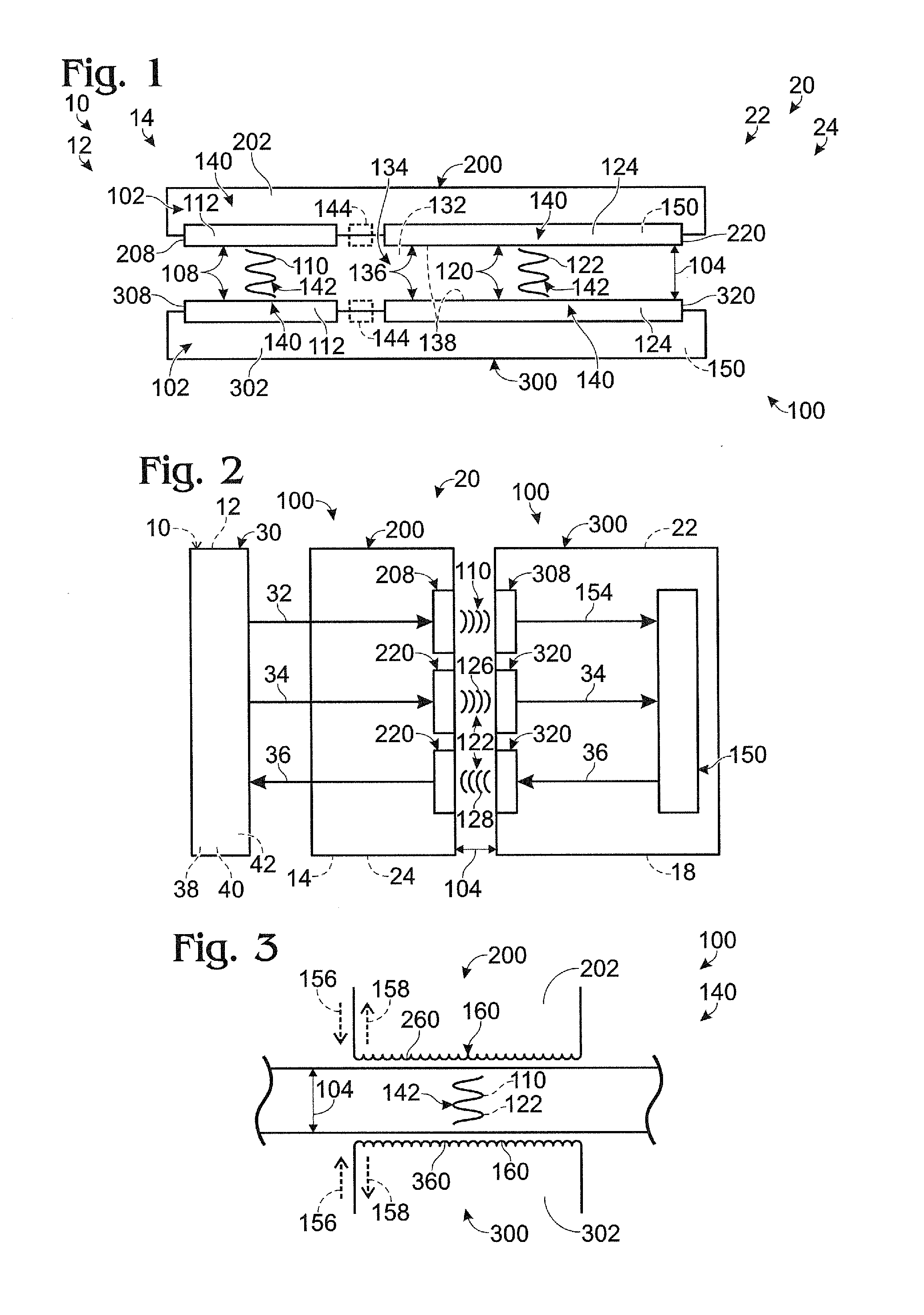 Systems and methods for non-contact power and data transfer in electronic devices