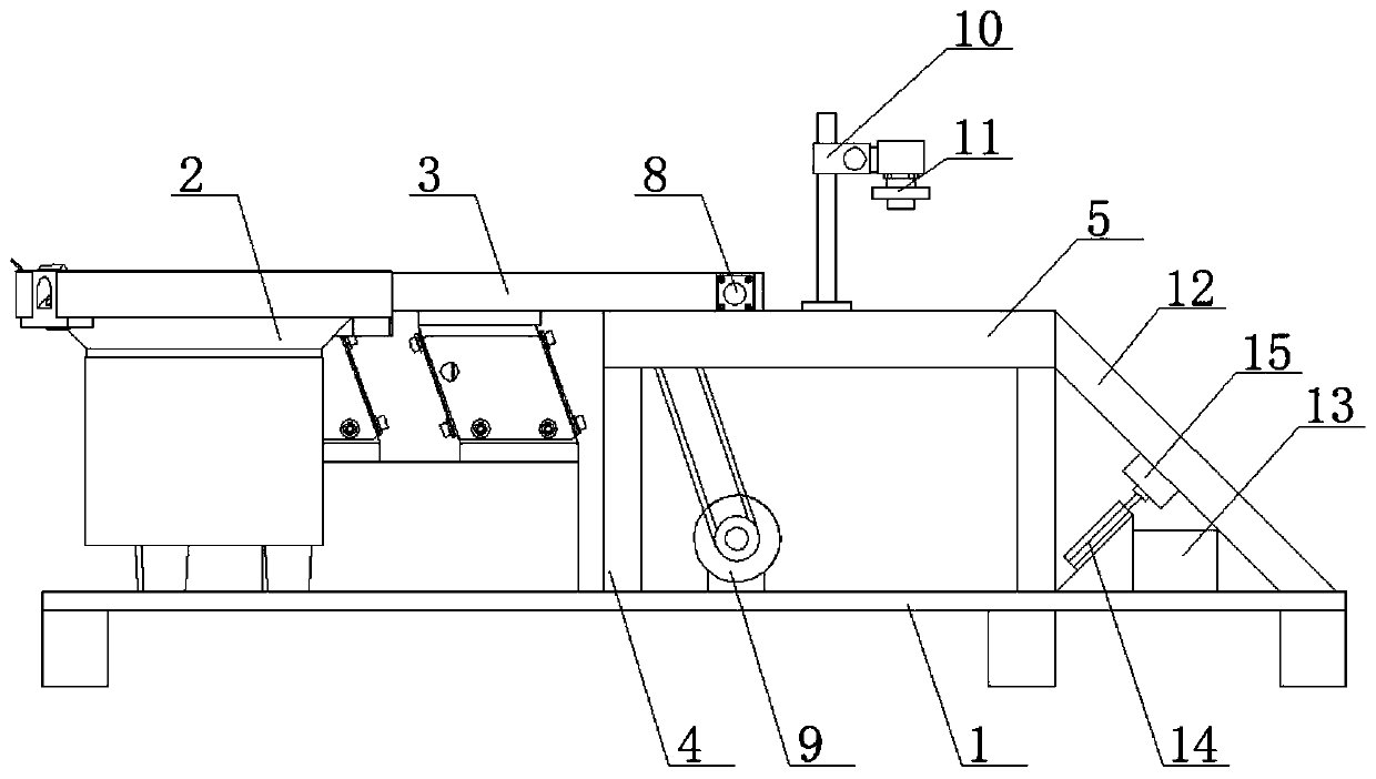 Continuous feeding type full-automatic testing machine