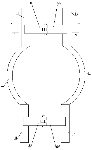 Wire positioning device of insulator