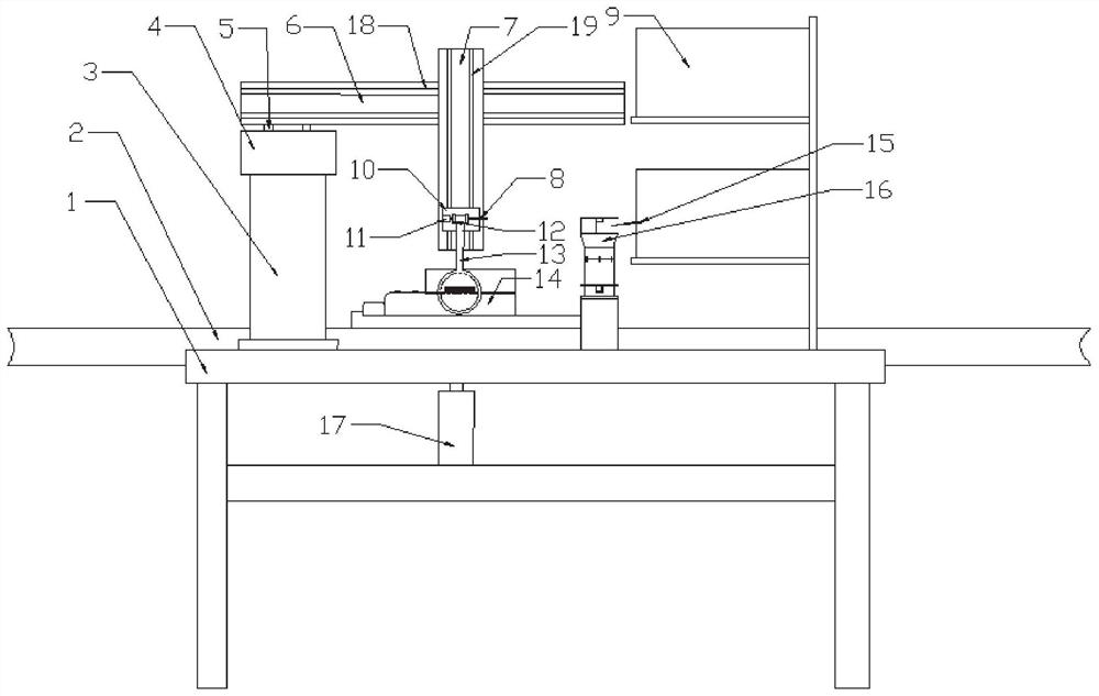 Automatic labeling mechanism and method for label paper