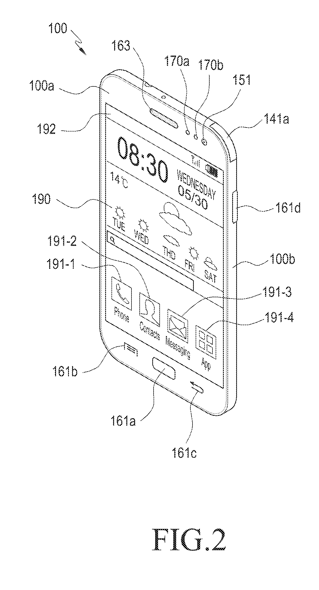 Mobile apparatus having function of pre-action on object and control method thereof