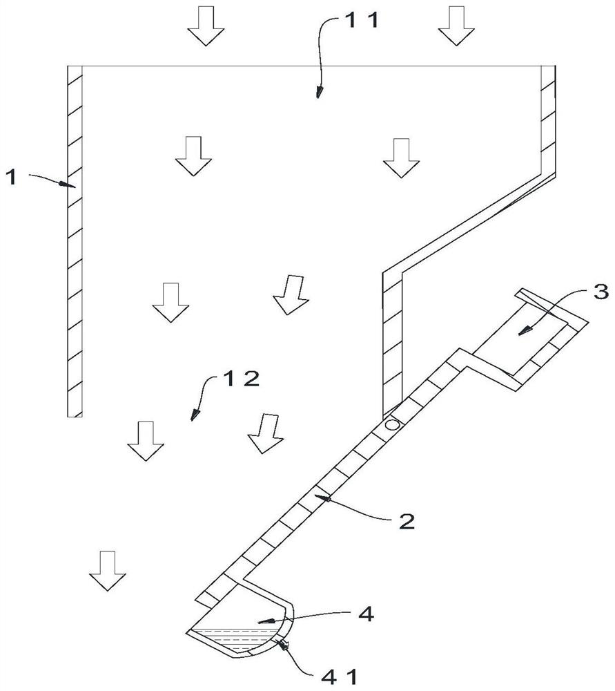 Odor-resistant floor drain core capable of leaking water rapidly