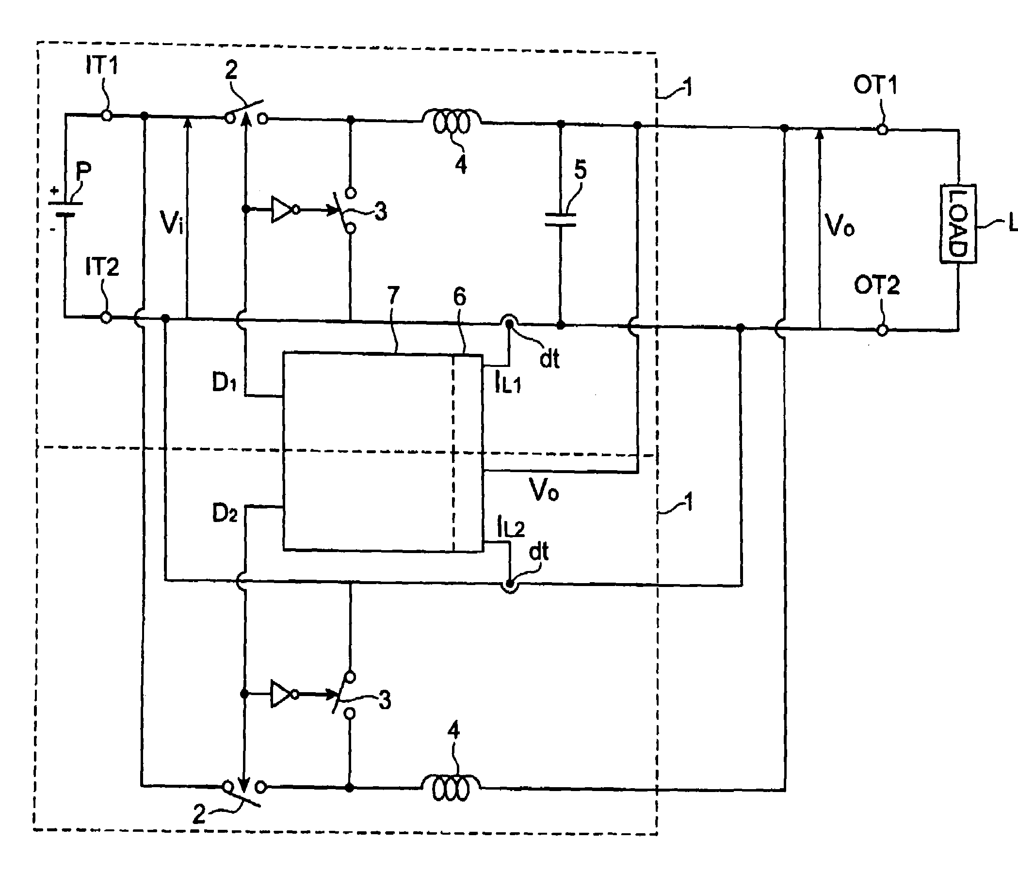 Power supply apparatus and control circuit therefor