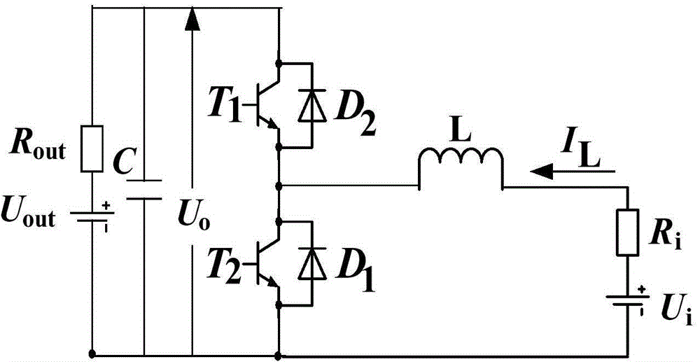 Current reversible circuit control method for broadening output voltage range