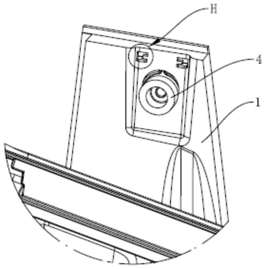 Roller fixing structure, vehicle window lifter and vehicle