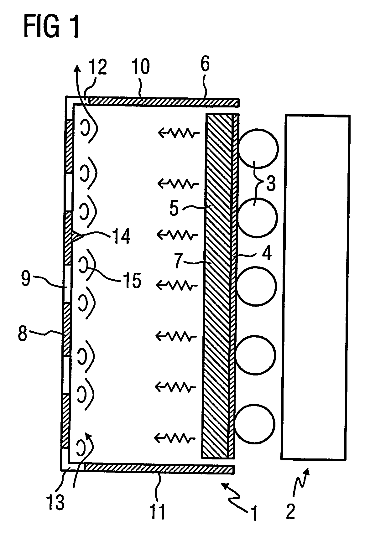 Lighting unit for flat panel display device