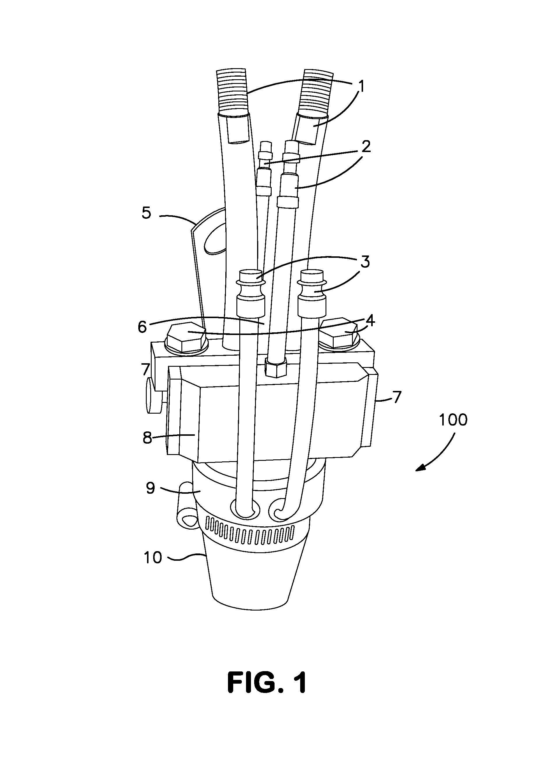 Double wire GMAW welding torch assembly and process