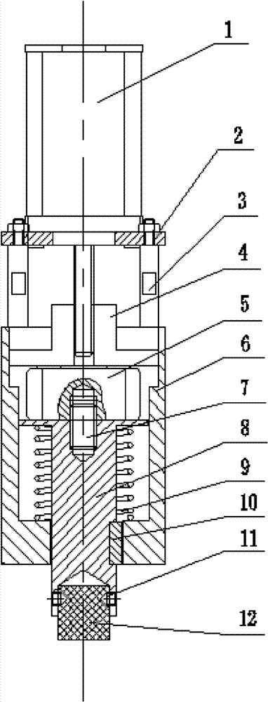 Dynamometric electric servo loading device