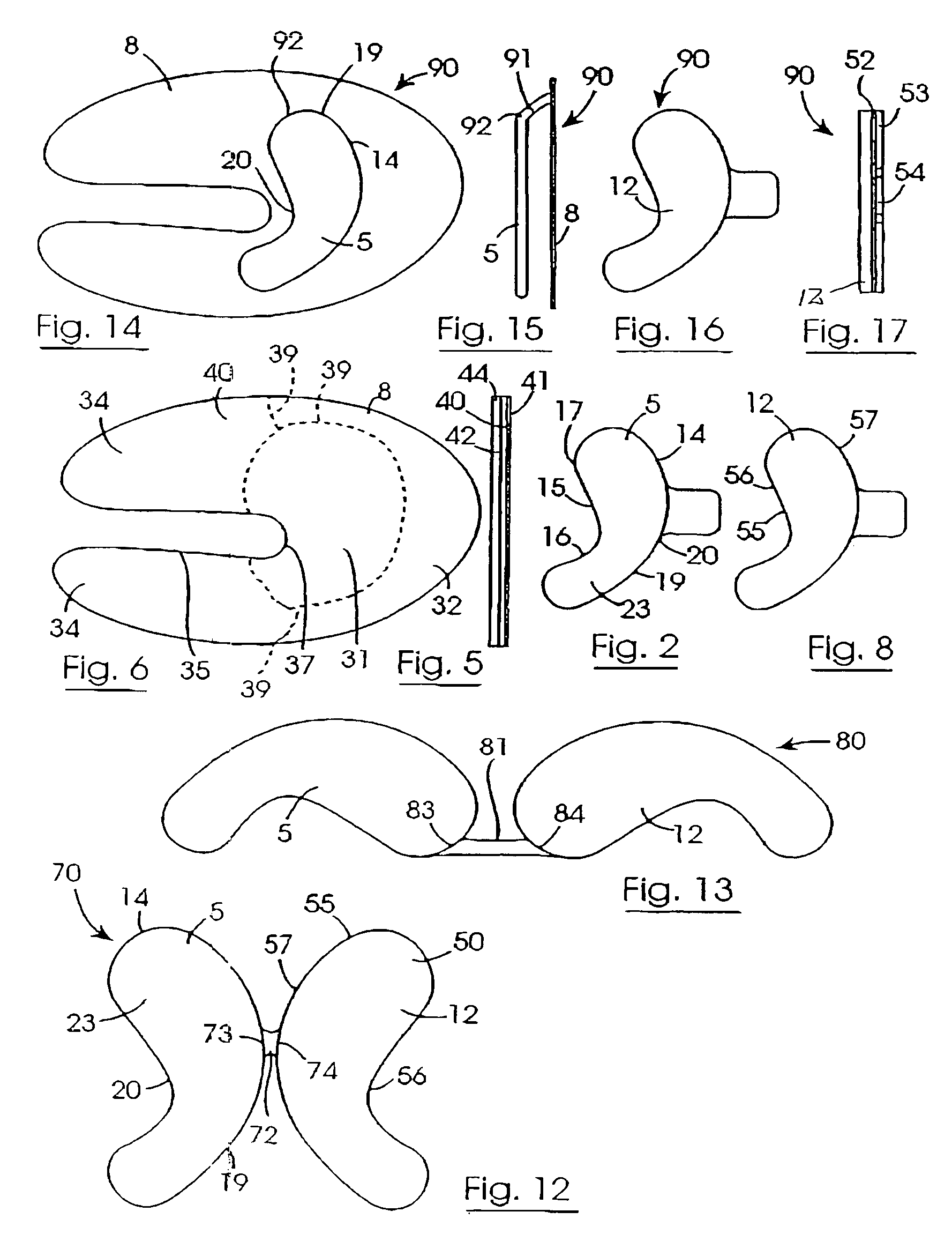 Device and method for protecting an ear of a subject from auricular haematoma