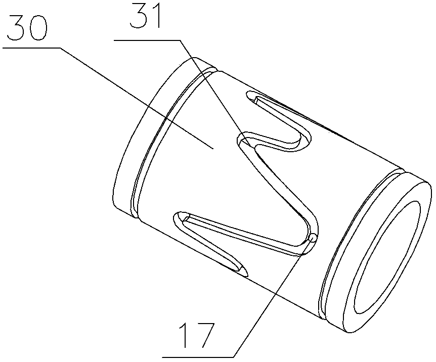 Fracture sliding sleeve component