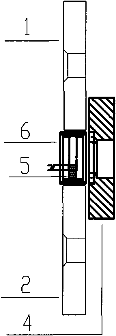 Minitype bearing five-point positioning ultra-precision bearing positioning mechanism