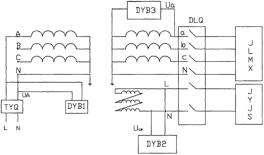 Detection method for secondary system of voltage transformer