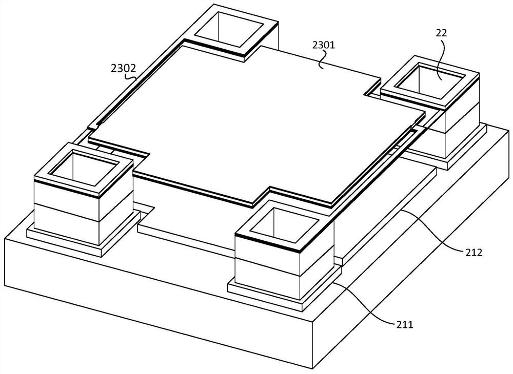 Infrared detector pixel and infrared detector based on CMOS process