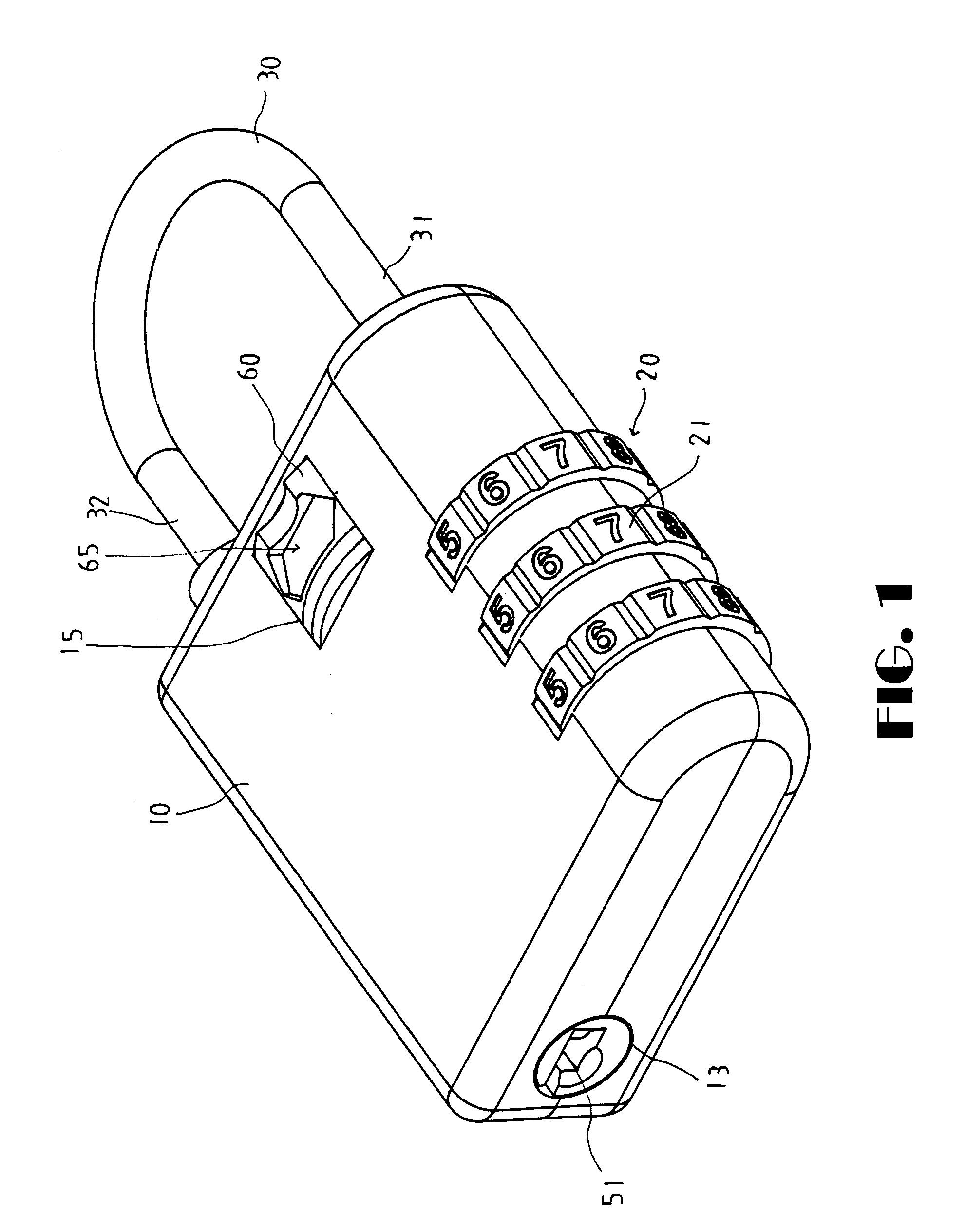 Combination lock and padlock combination with mechanism for visually indicating key opening permission
