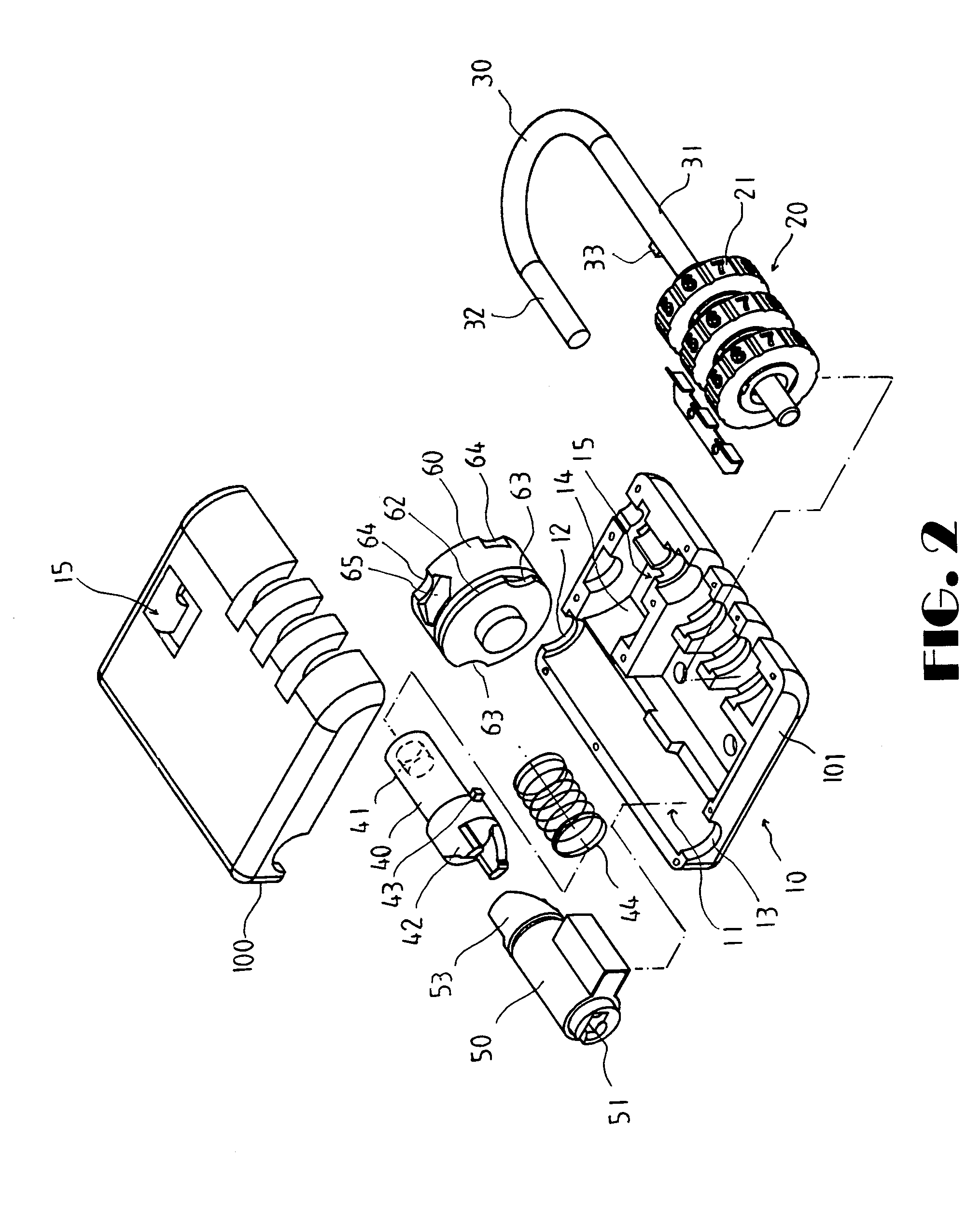 Combination lock and padlock combination with mechanism for visually indicating key opening permission