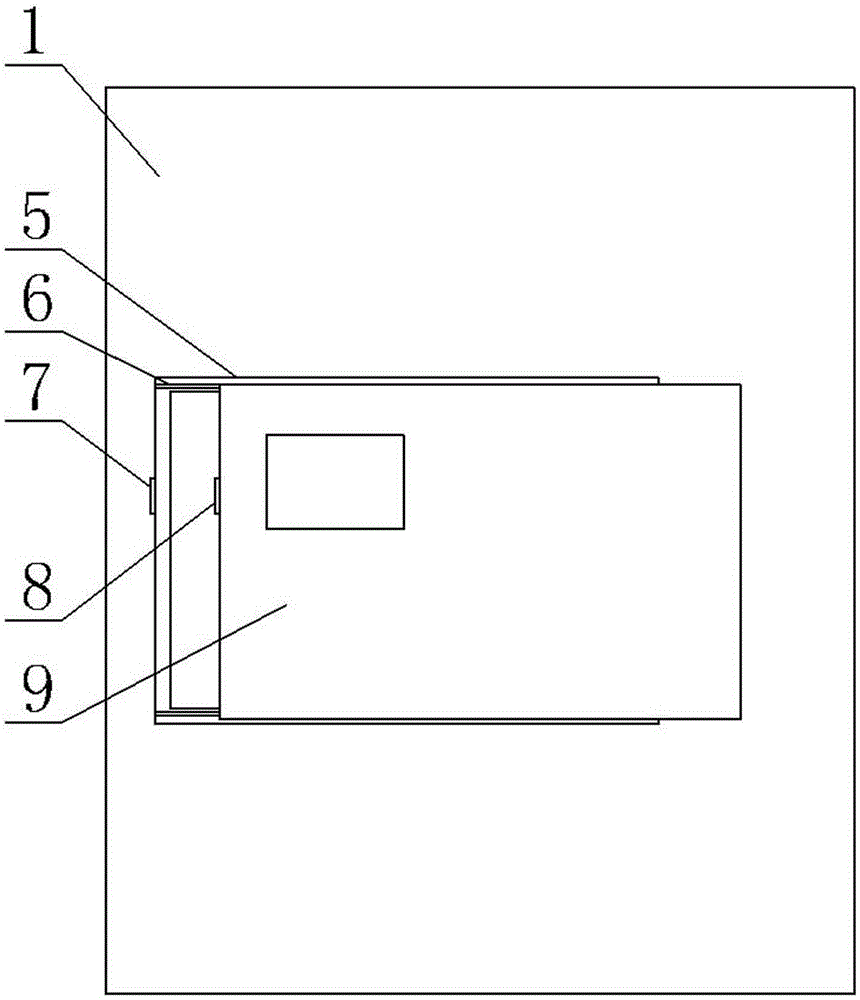 Multifunctional antitheft metering box of transformer