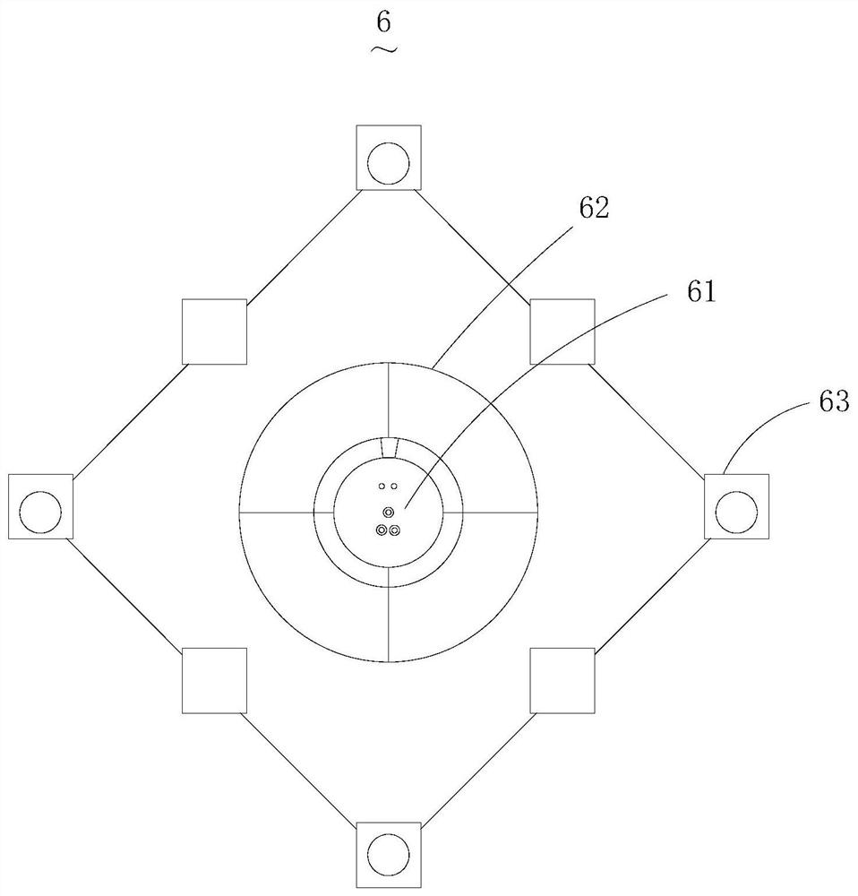 Navigation equipment charging system and navigation equipment charging method